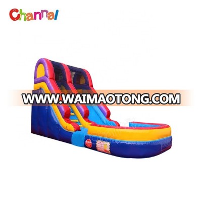 Commercial colorful kids slide home wet slides for sale