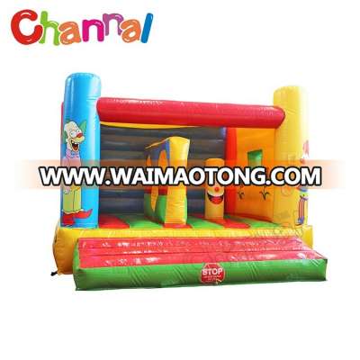 Cute colorful kids obstacle inflatable jumper inflatable bouncer for party