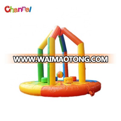 Funny interactive sports games inflatable wrecking ball for sales