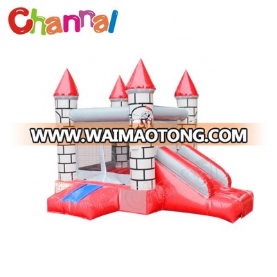 wholesale small inflatable air jumping slide bouncer bouncy house for sale