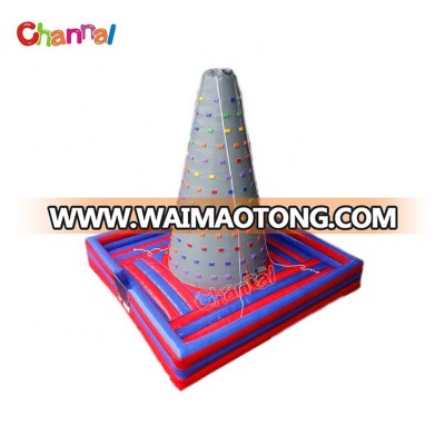 Hot sale inflatable sports game inflatable rock climbing wall for adult