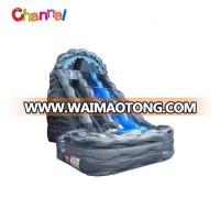 Gray rapid inflatable slides water slides for big kids