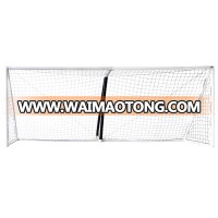 12' x 6' inflatable pop up soccer football goal with nets pump carrying case