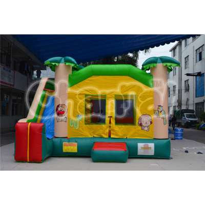 Inflatable Kids Jungle Bouncer Combo (CHB337)